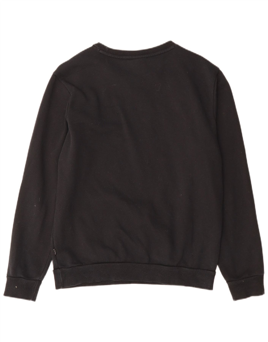 Męski sweter z grafiką PUMA, mały, czarny, bawełniany