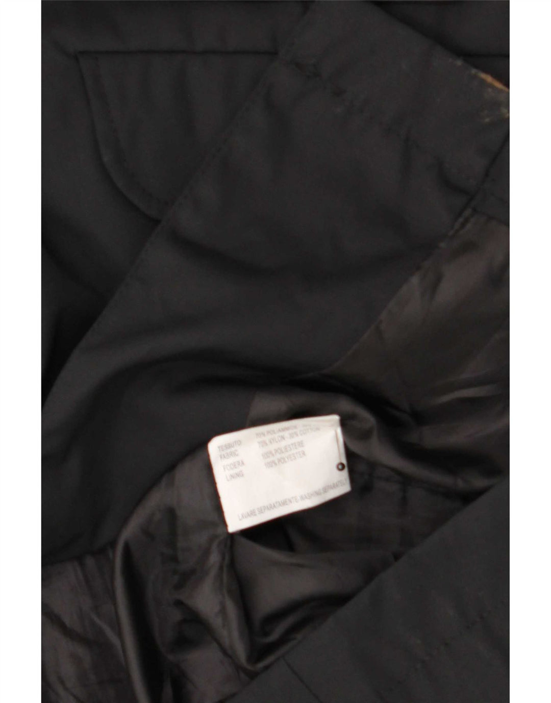 Płaszcz damski MC Kenzy UK 18 XL, czarny poliamid
