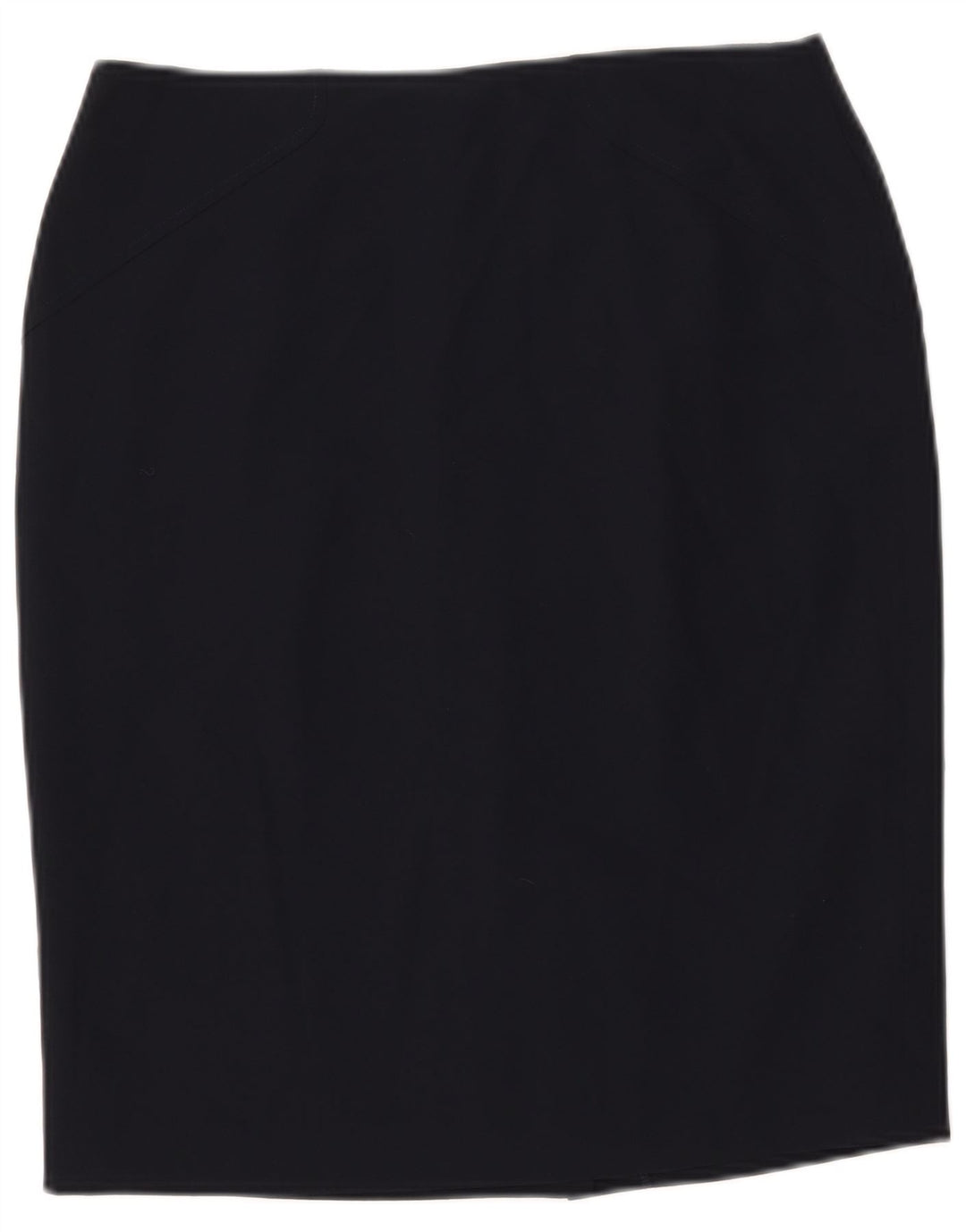 Damska spódnica ołówkowa John Lewis UK 12 Medium W30 Granatowy poliester