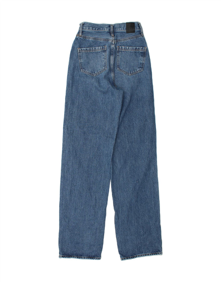 ZARA Womens Loose Jeans EU 34 2XS W24 L35 Blue Vintage Zara and Second-Hand Zara from Messina Hembry 