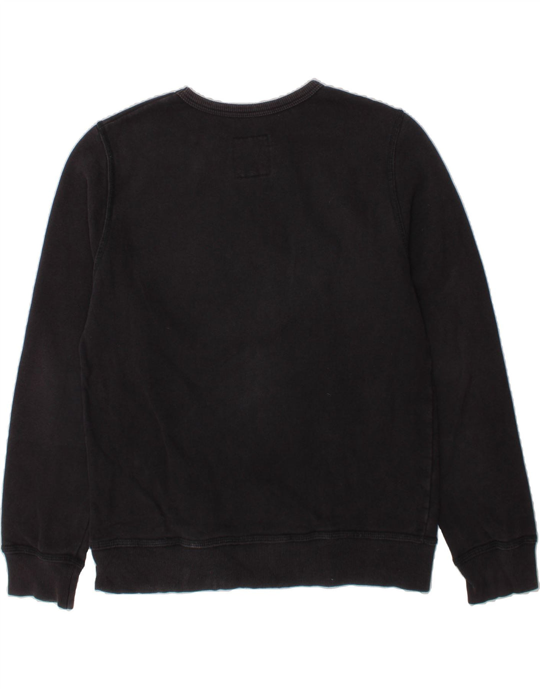 LEVI'S Boys Graphic Sweatshirt Jumper 11-12 Years Black Cotton Vintage Levi's and Second-Hand Levi's from Messina Hembry 