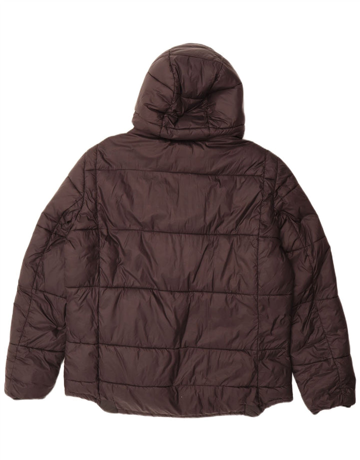 Męska ocieplana kurtka z kapturem Barbour UK 42 XL, czarna, poliamidowa