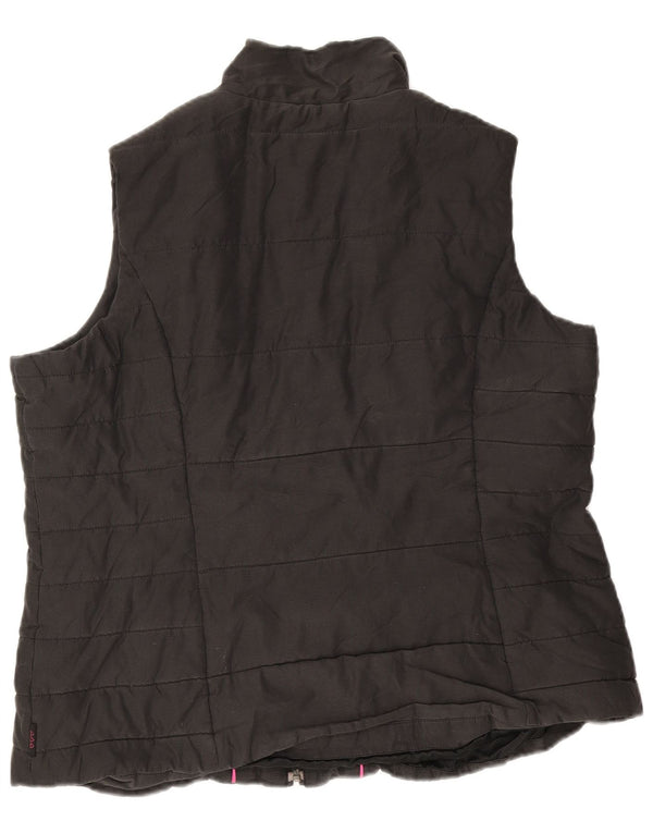 Marks & Spencer Damska wyściełana kamizelka UK 18 XL, czarna, poliester