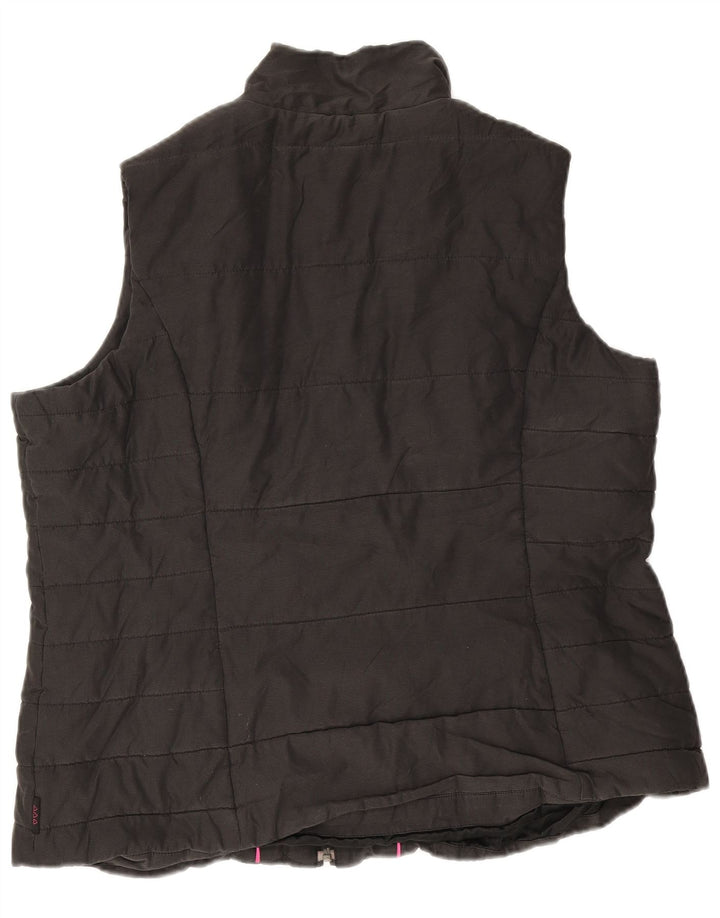 Marks & Spencer Damska wyściełana kamizelka UK 18 XL, czarna, poliester