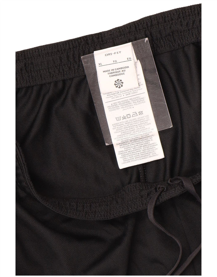 Męskie spodnie dresowe Nike Dri Fit XL, czarne, poliestrowe