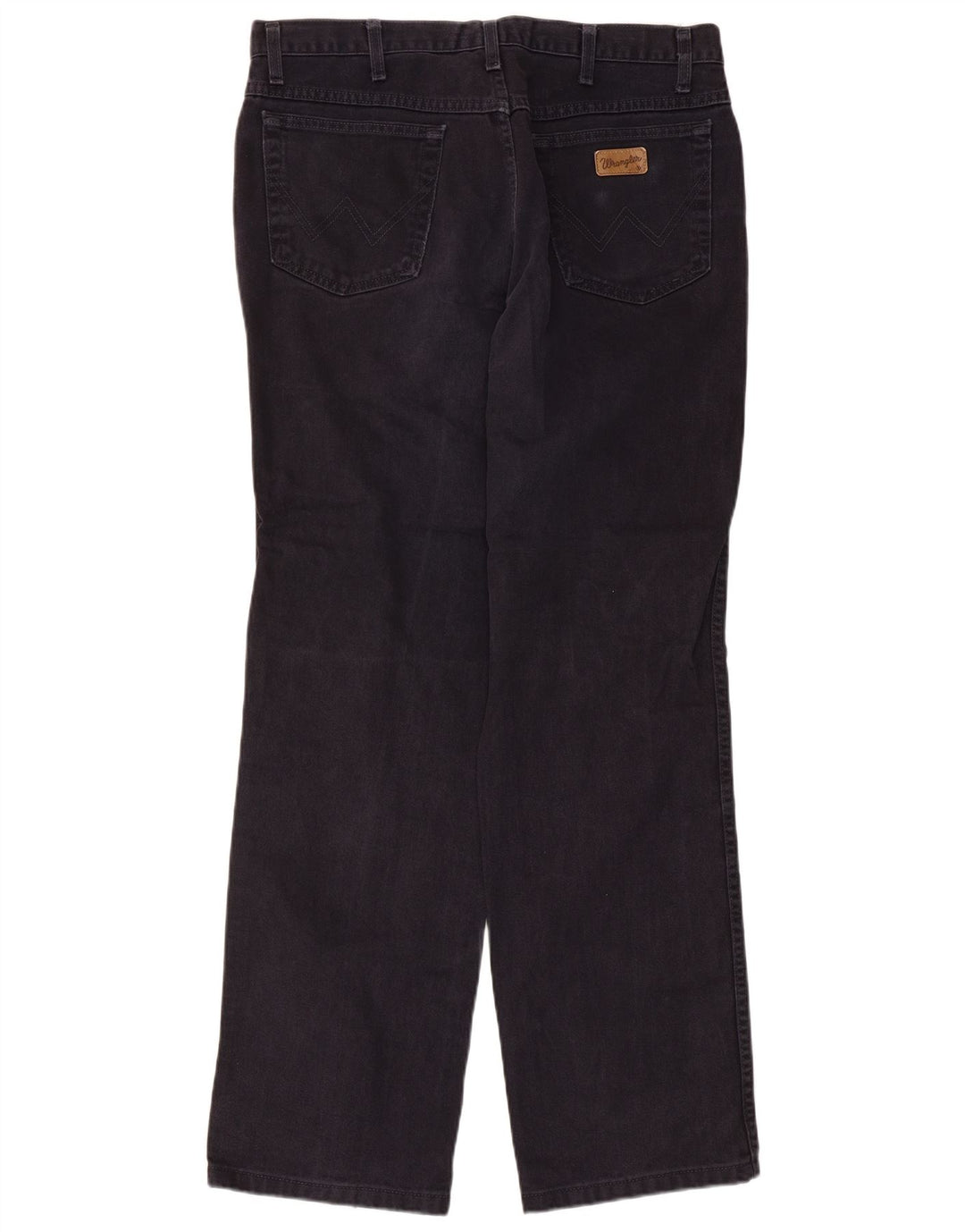 Wrangler Męskie Proste Dżinsy W36 L32 Granatowe Bawełniane