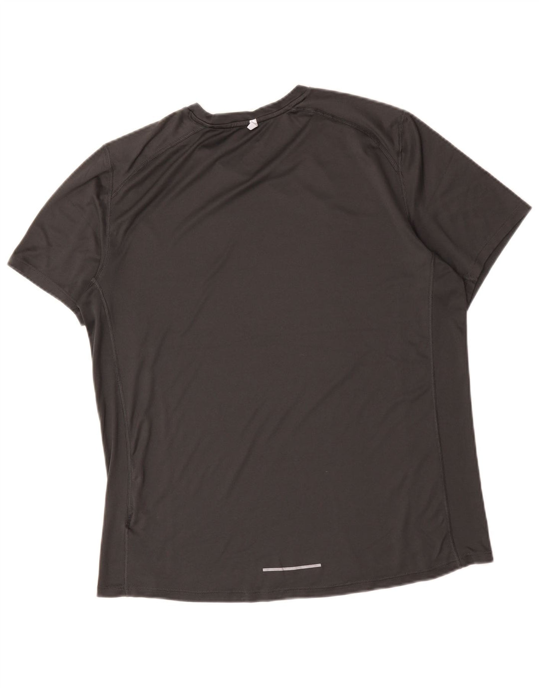 Męski T-shirt Nike Dri Fit Top, średni szary poliester