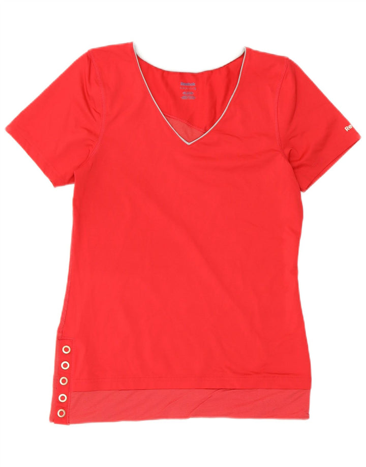 T-shirt damski REEBOK Top UK 12 Średni różowy poliester