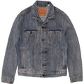 Damska kurtka dżinsowa Levi's UK 10 Small, niebieska, bawełniana