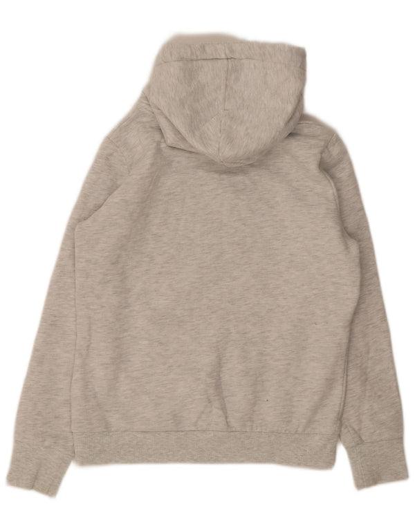 Damski sweter z kapturem Superdry, UK 12, średnioszary, bawełniany w cętki