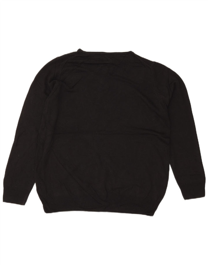 MARKS & SPENCER Damski sweter oversize z okrągłym dekoltem, UK 18 XL, czarny