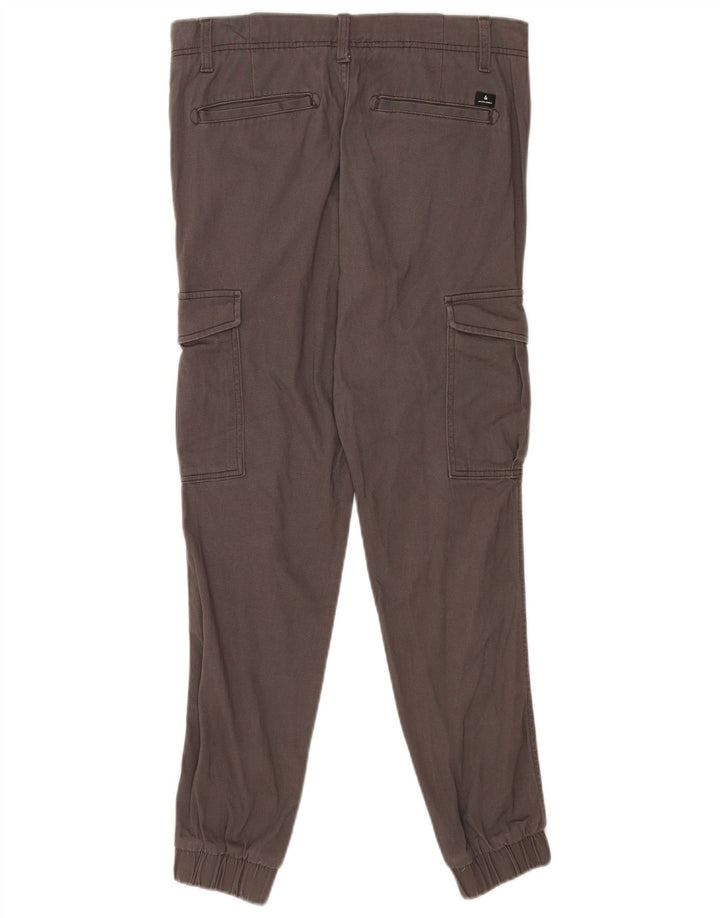 Męskie spodnie cargo Jack & Jones Joggers W30 L32 Szara bawełna
