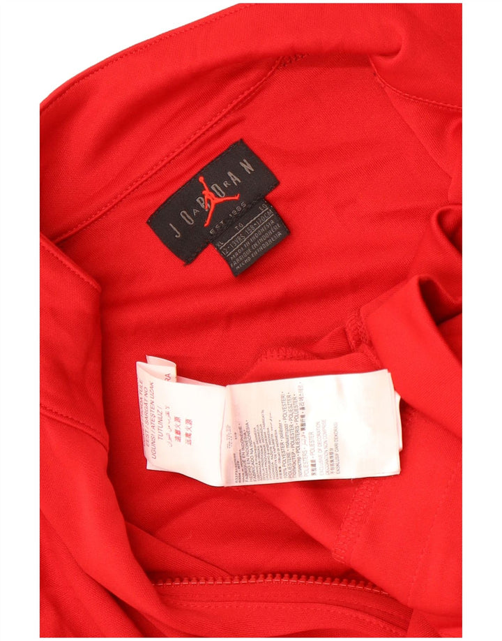 Jordan Chłopięca bluza dresowa Top 12-13 lat XL, czerwony, kolorowy poliester