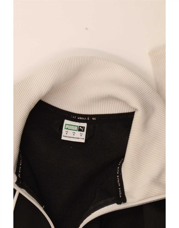 Damska kurtka dresowa Puma Crop Top UK 14 w kolorze średniej czerni