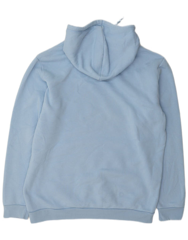 Adidas Męska bluza z kapturem XL Niebieska bawełna
