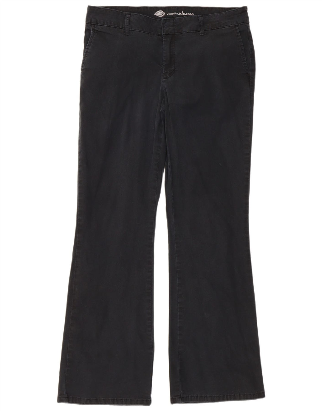 Spodnie damskie Dickies Bootcut Slim Casual W32 L30 Czarna bawełna