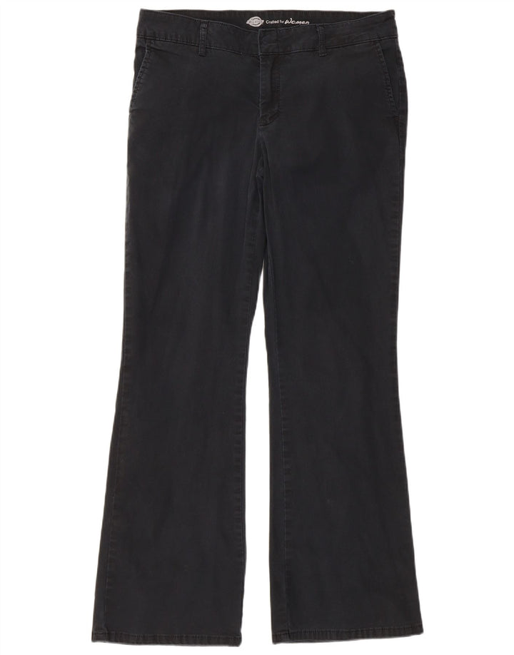 Spodnie damskie Dickies Bootcut Slim Casual W32 L30 Czarna bawełna