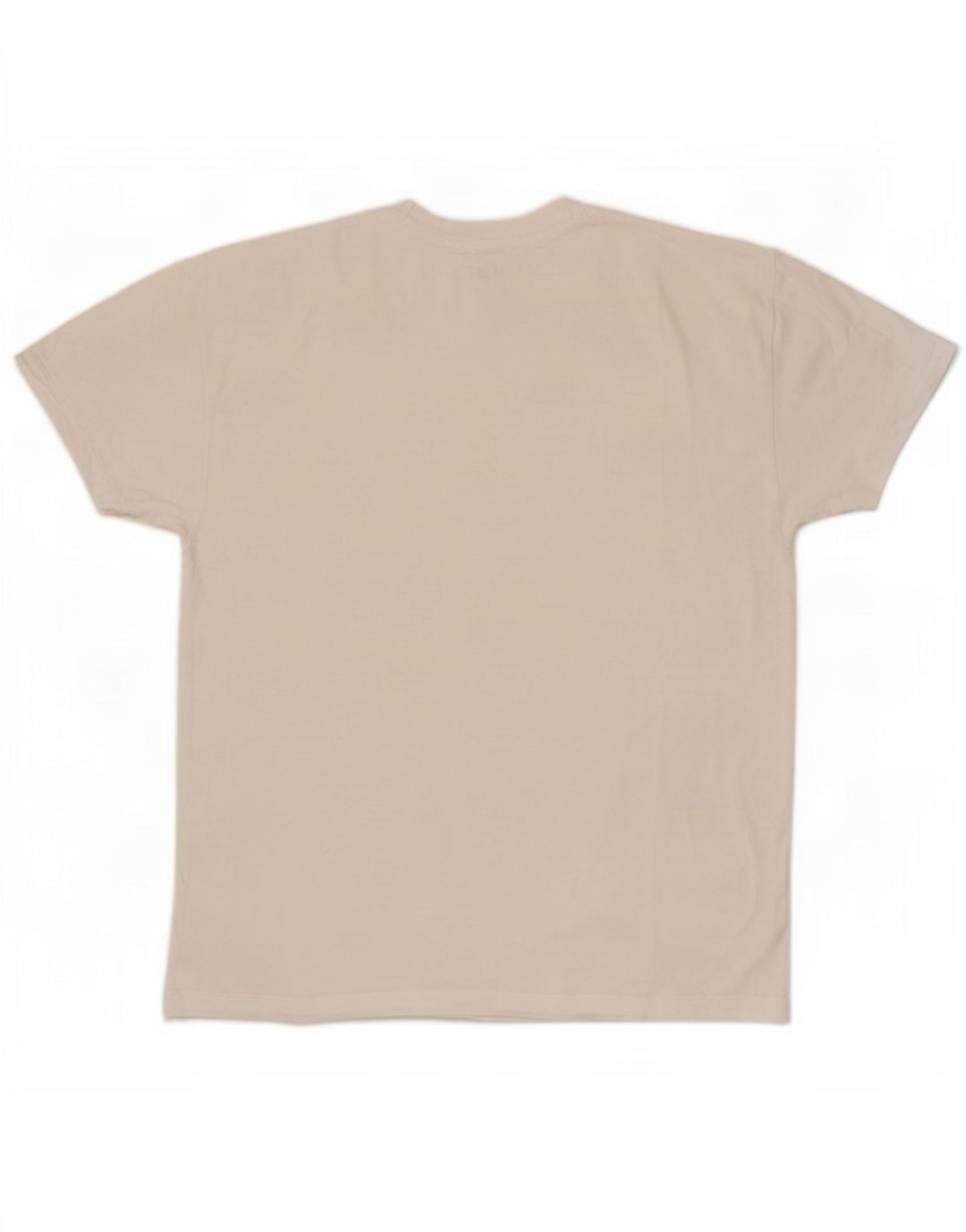 Męski T-shirt o swobodnym kroju Abercrombie & Fitch, średni, biały, bawełniany