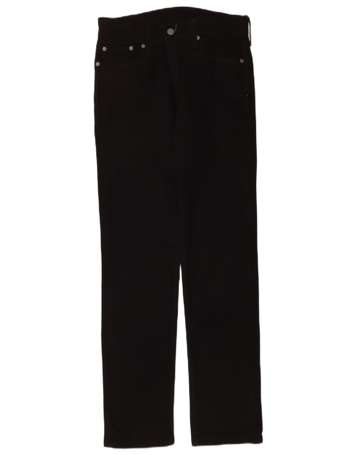 Męskie jeansy Levi's 511 Slim W28 L32 Czarna bawełna