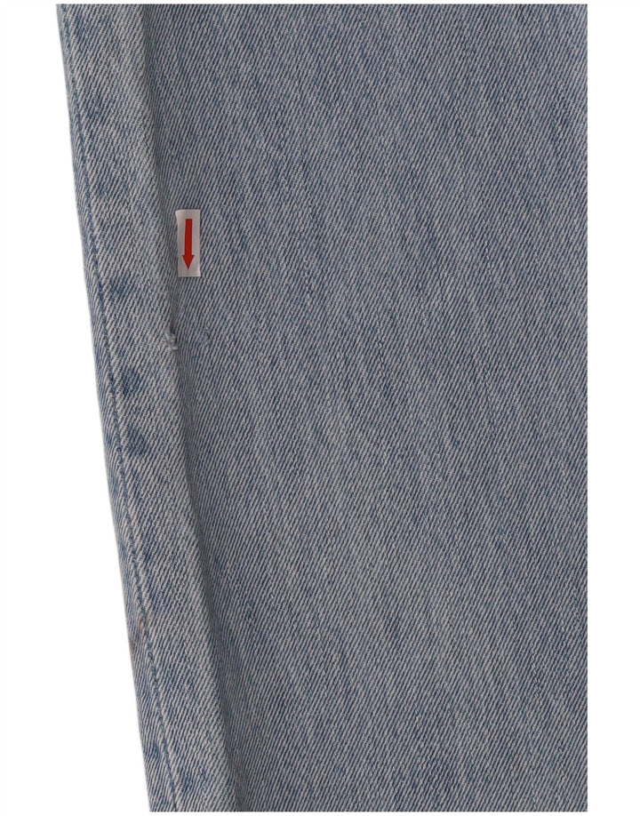 Męskie jeansy Levi's 501 Straight W33 L32 Niebieskie bawełniane