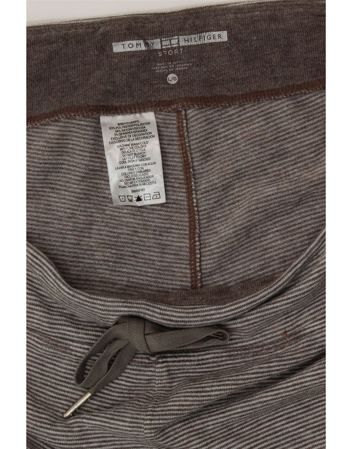 Damskie spodnie dresowe TOMMY HILFIGER Joggers UK 16, duże, szare