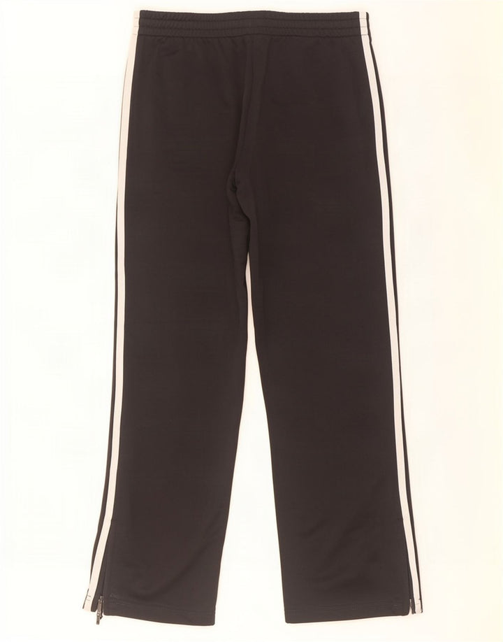Damskie spodnie dresowe Adidas UK 10, małe, czarne, poliestrowe