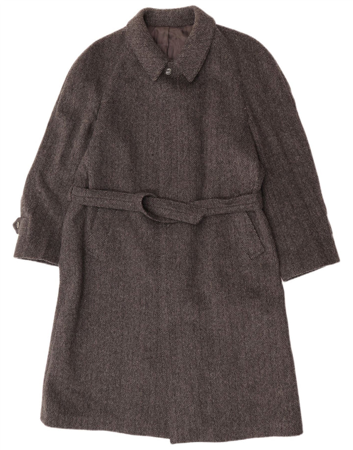 Płaszcz męski Vintage EU 54 2XL Szary w jodełkę