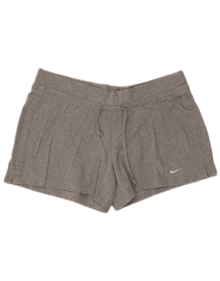 Damskie spodenki sportowe Nike UK 18 XL Szare nakrapiane