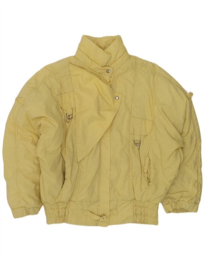 Damska kurtka narciarska Vintage UK 18 XL Żółta
