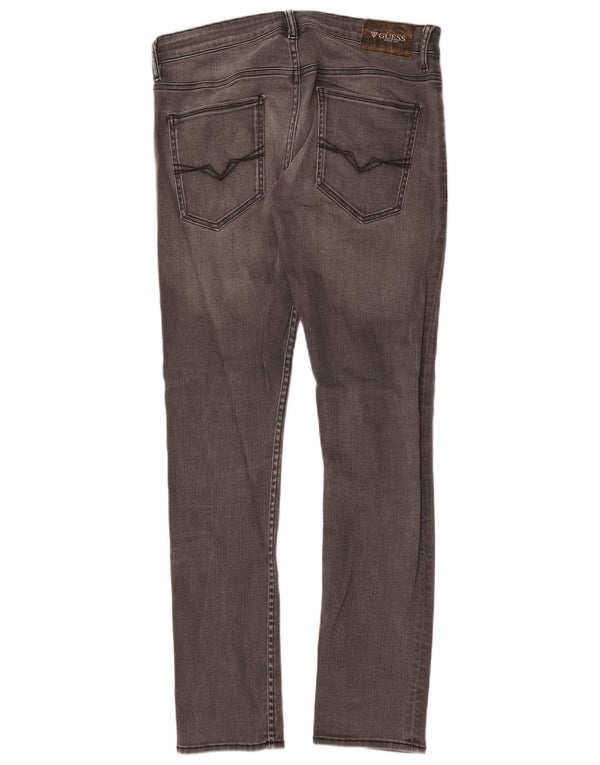 Damskie jeansy Guess Skinny W33 L32 szare