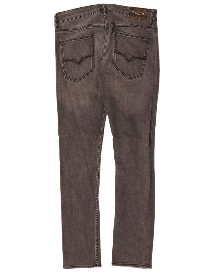 Damskie jeansy Guess Skinny W33 L32 szare