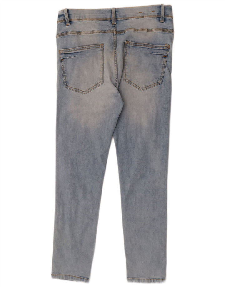 Męskie jeansy slim fit Zara EU 40 Medium W31 L26 Niebieskie bawełniane