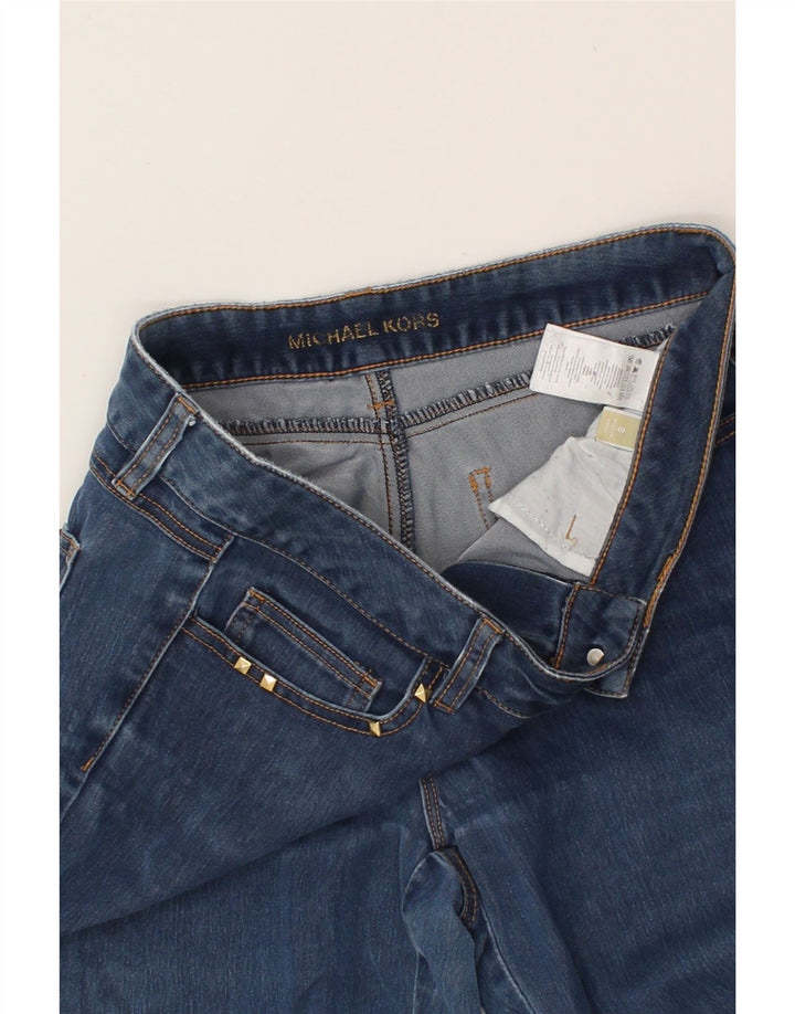 MICHAEL KORS Womens Slim Jeans US 8 Medium W32 L28  Blue Cotton Vintage Michael Kors and Second-Hand Michael Kors from Messina Hembry 