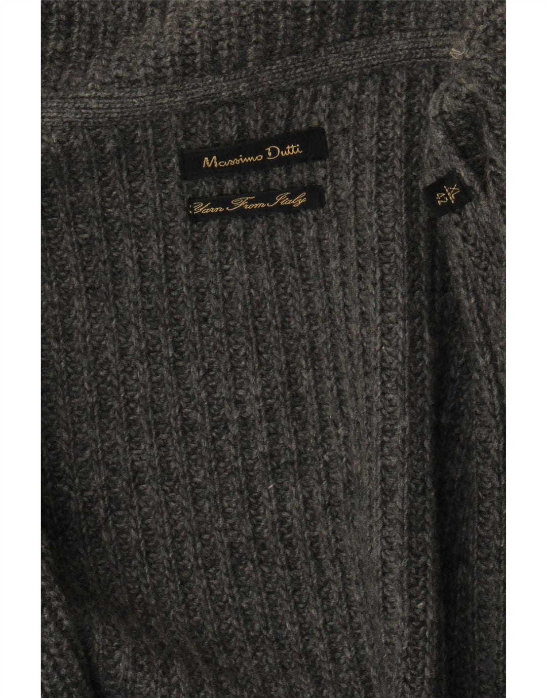Męski sweter rozpinany Massimo Dutti XL, szary
