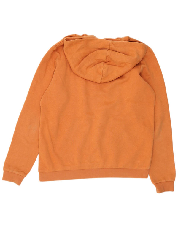Jack & Jones Chłopięcy sweter z kapturem i grafiką, 13-14 lat, pomarańczowy, bawełniany