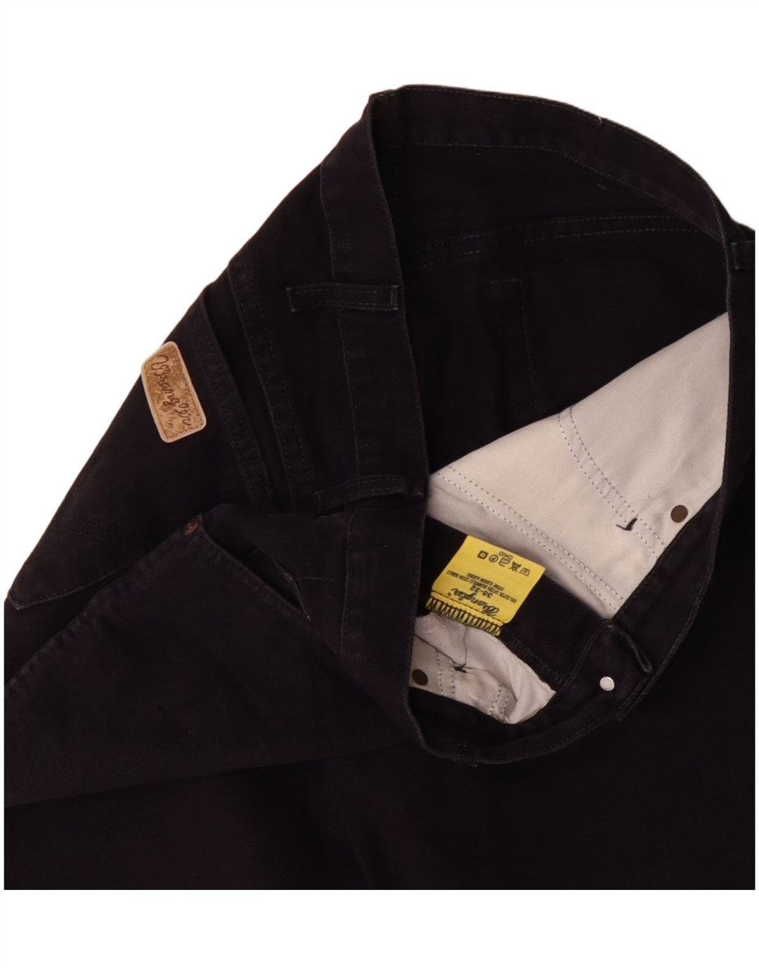 Męskie jeansy Wrangler Ohio Straight W36 L28 Granatowe, bawełniane