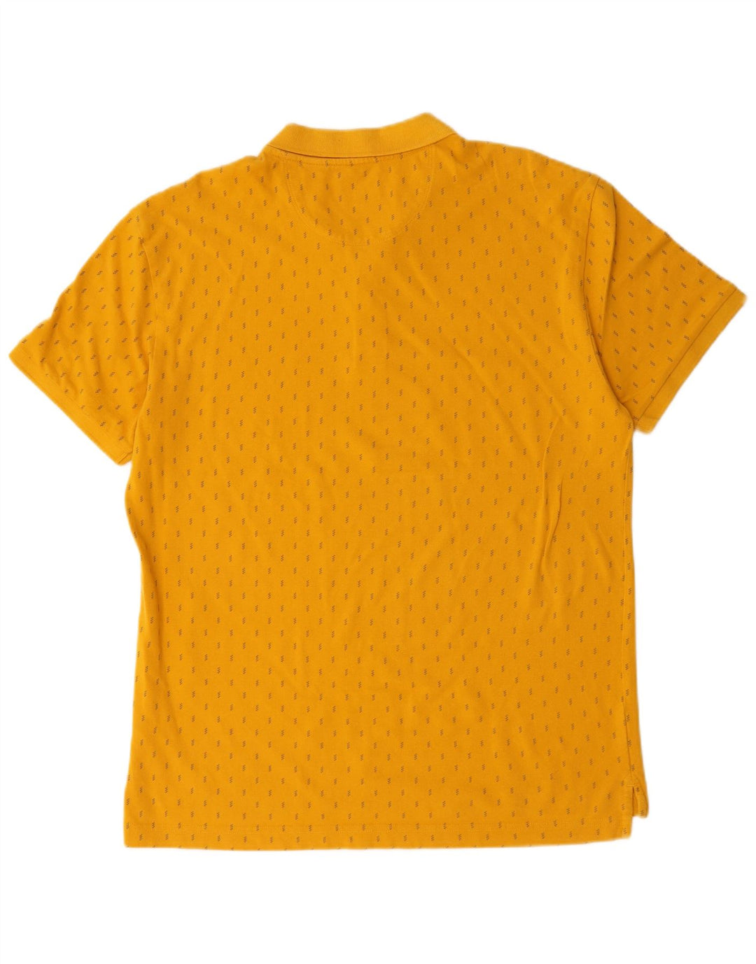 Męska koszulka polo Levi's XL, żółta, bawełniana w cętki