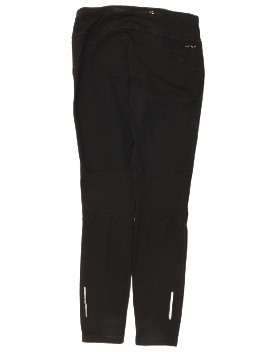 Damskie legginsy Nike Dri Fit UK 12, średni czarny poliester