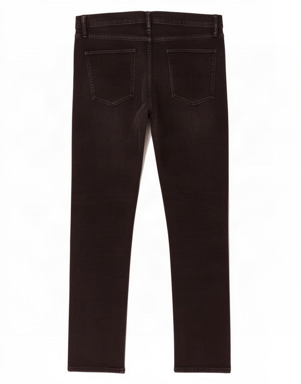 Marks & Spencer Męskie jeansy slim W36 L31 Czarne bawełniane