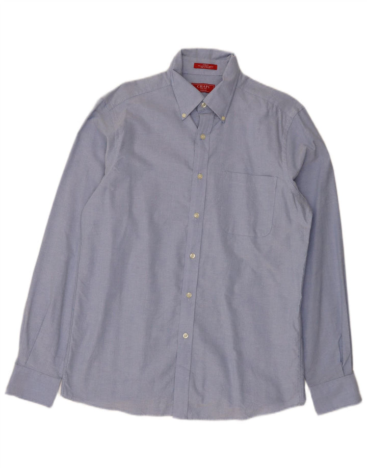 Koszula męska Chaps Slim Fit, rozmiar 15 1/2, średnia niebieska bawełna