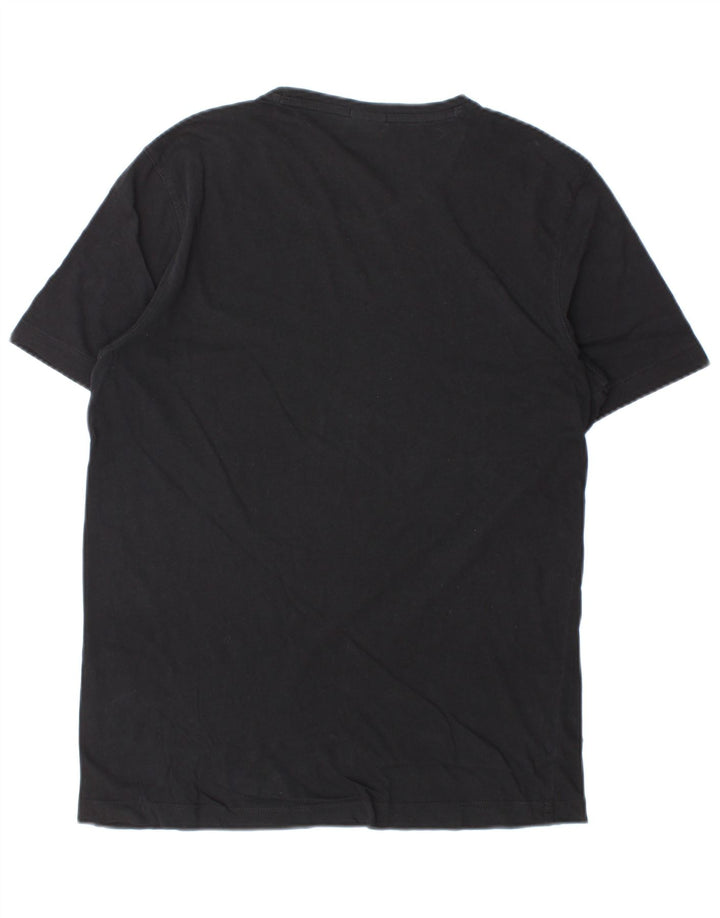 T-shirt męski Hugo Boss o regularnym kroju, średni czarny