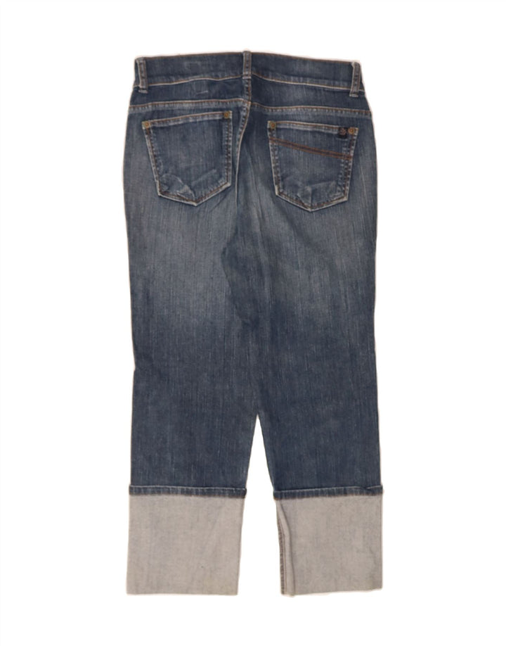 DKNY Womens Cropped Jeans US 6 Medium W30 L24 Blue Cotton Vintage Dkny and Second-Hand Dkny from Messina Hembry 