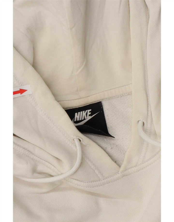 Męski sweter z kapturem Nike Graphic 2XL Biała bawełna