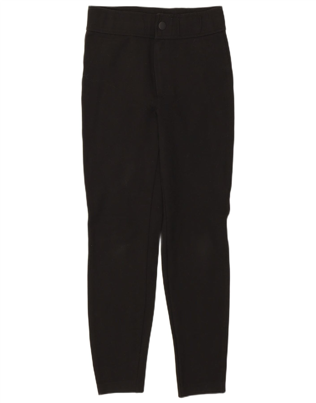 Damskie, obcisłe spodnie z wysokim stanem Zara, średnie W28 L27, czarna wiskoza