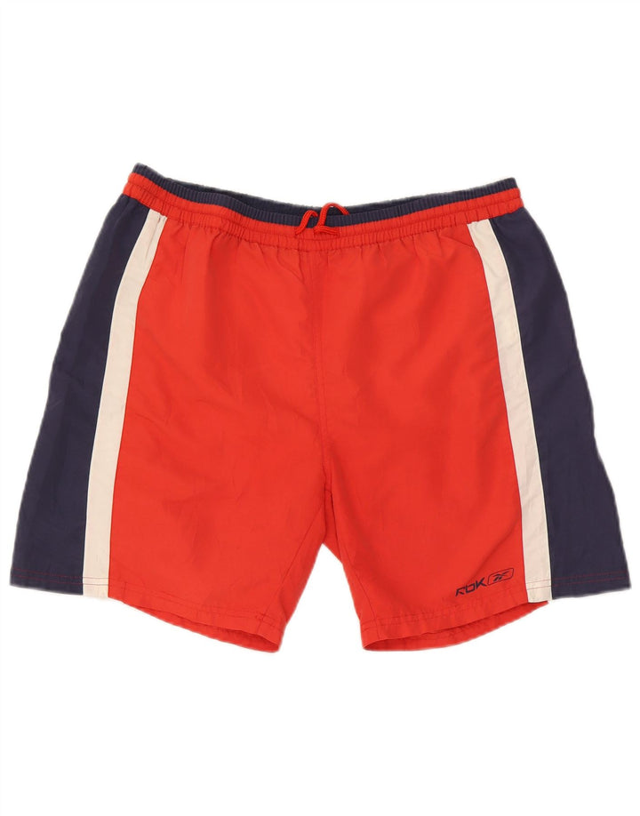 Męskie spodenki kąpielowe Reebok XL w kolorze czerwonym