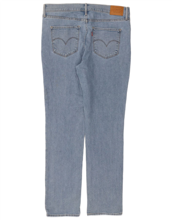 Damskie jeansy LEVI'S 312 Shaping W31 L30 Niebieskie bawełniane