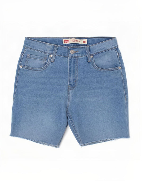 Spodenki dżinsowe Levi's 511 Slim Fit dla chłopców 15-16 lat W29, niebieskie, bawełniane