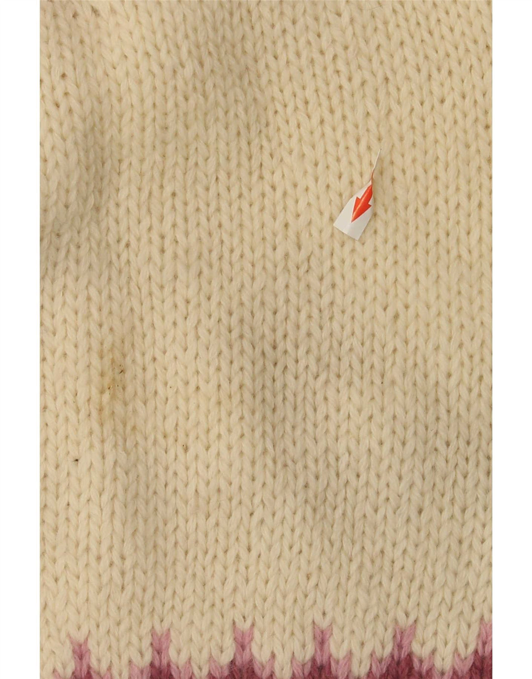 Damski sweter z golfem Eddie Bauer UK 10, mały, w kolorze złamanej bieli