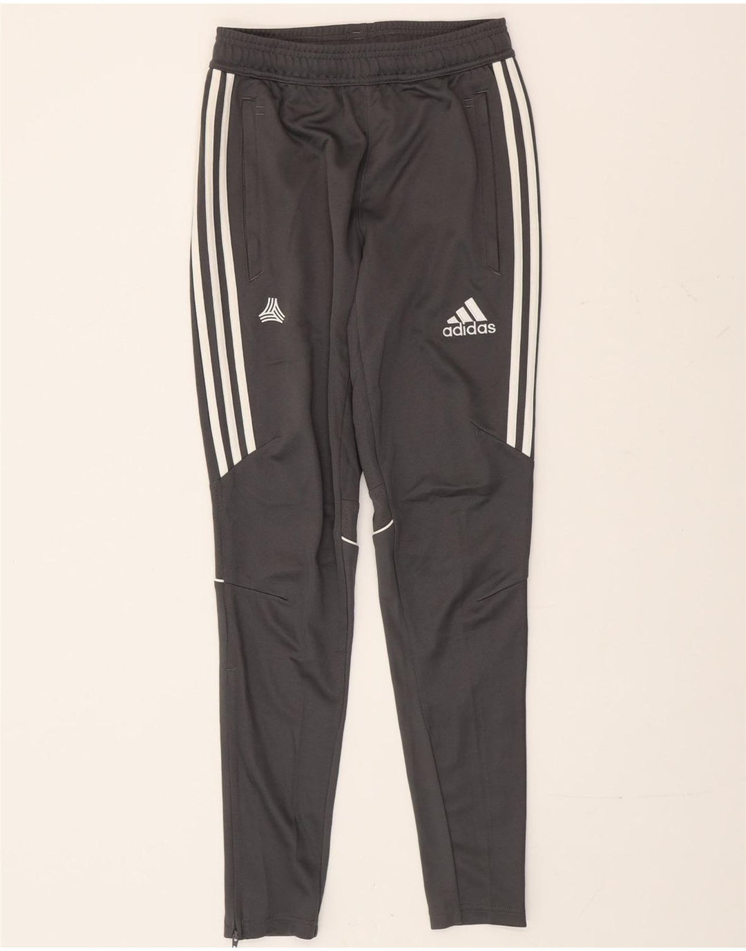 Męskie spodnie dresowe Adidas XS Szary poliester