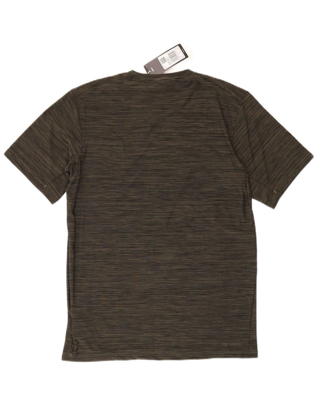 Adidas Męski T-Shirt Top Mały Khaki Nakrapiany Poliester